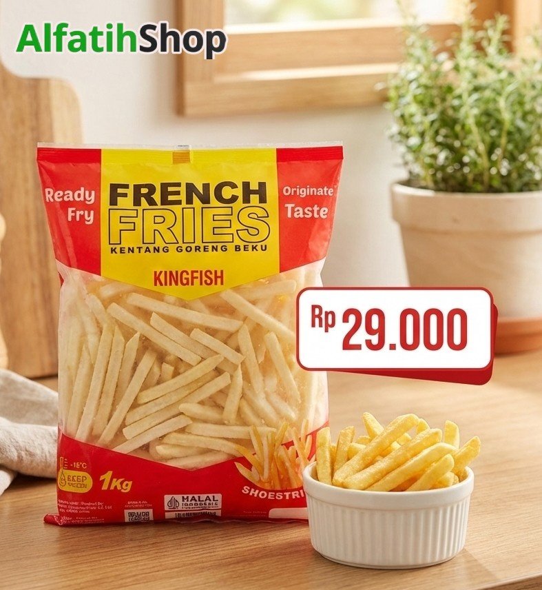 Jual KINGFISH French Fries Kentang Goreng BEKU 1Kg
